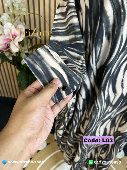 Code: L03 | Zebra (লং আবায়া)
