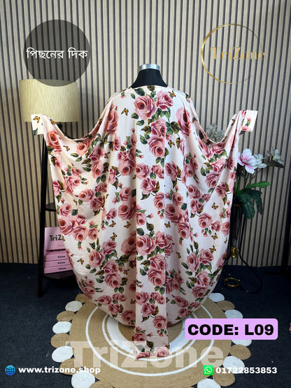 Code: L09 | Rose (লং আবায়া)
