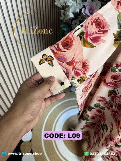 Code: L09 | Rose (লং আবায়া)