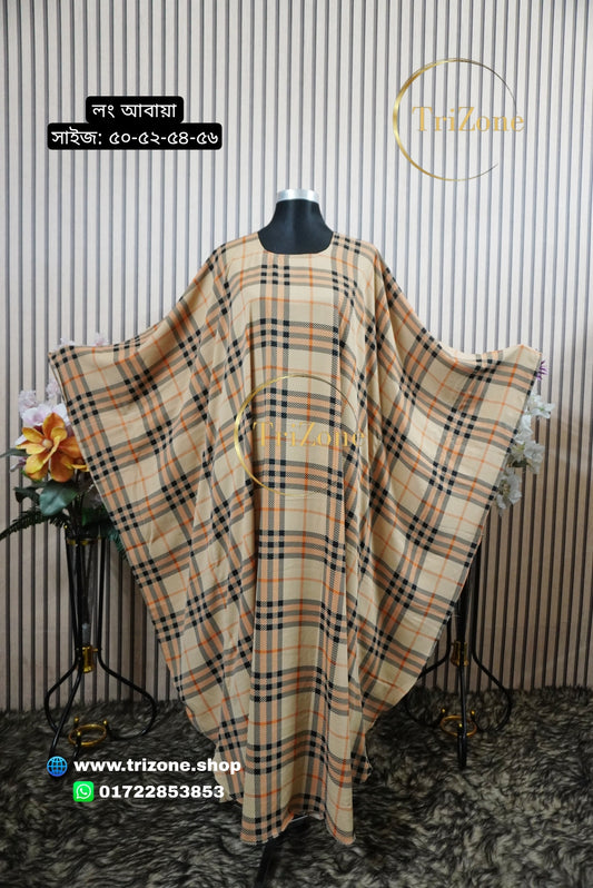 Burberry Print- লং আবায়া