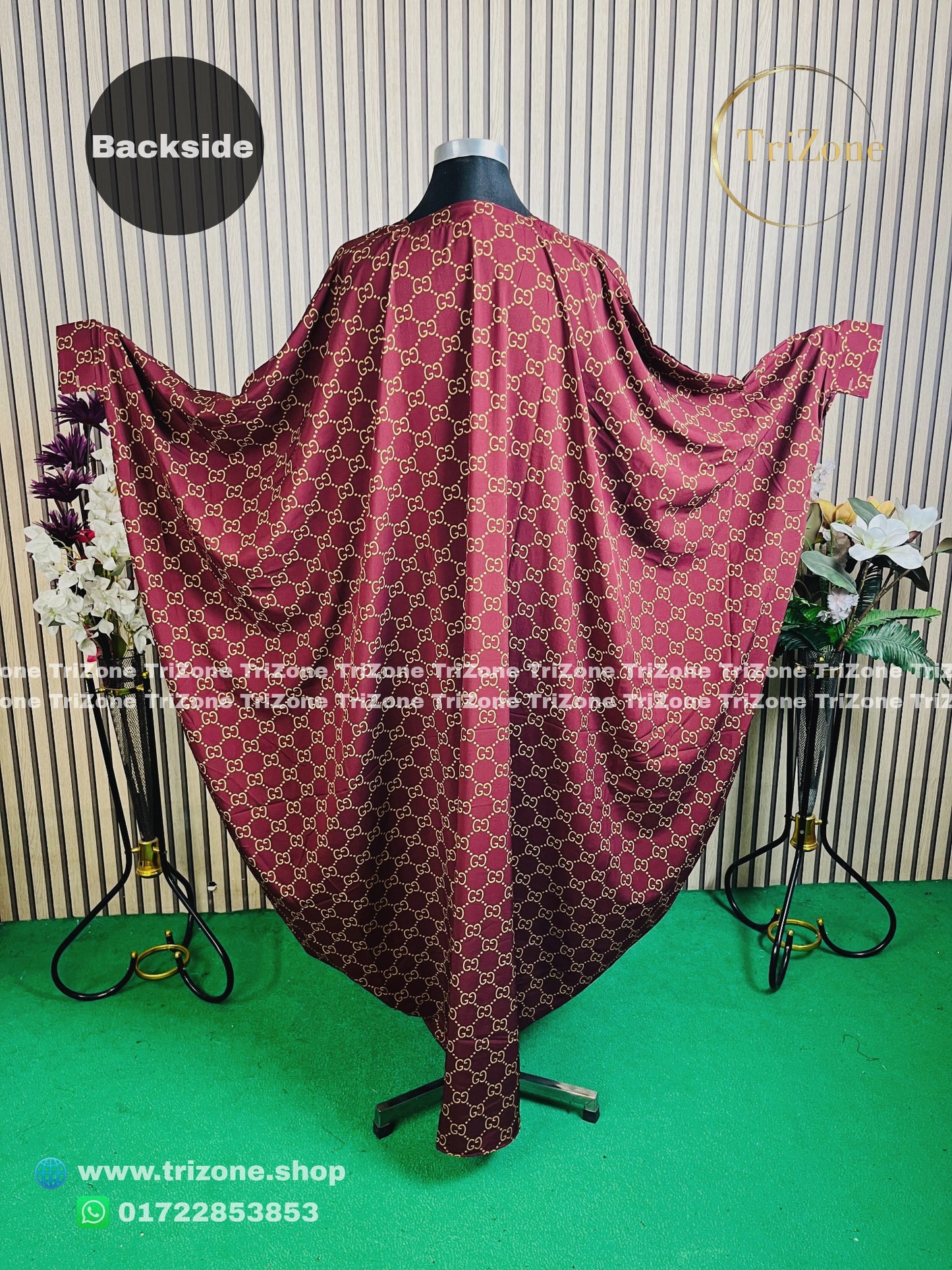 Gucci (MAROON) (লং আবায়া)