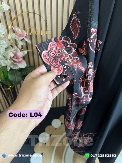 Code: L04 | Black sidework (লং আবায়)
