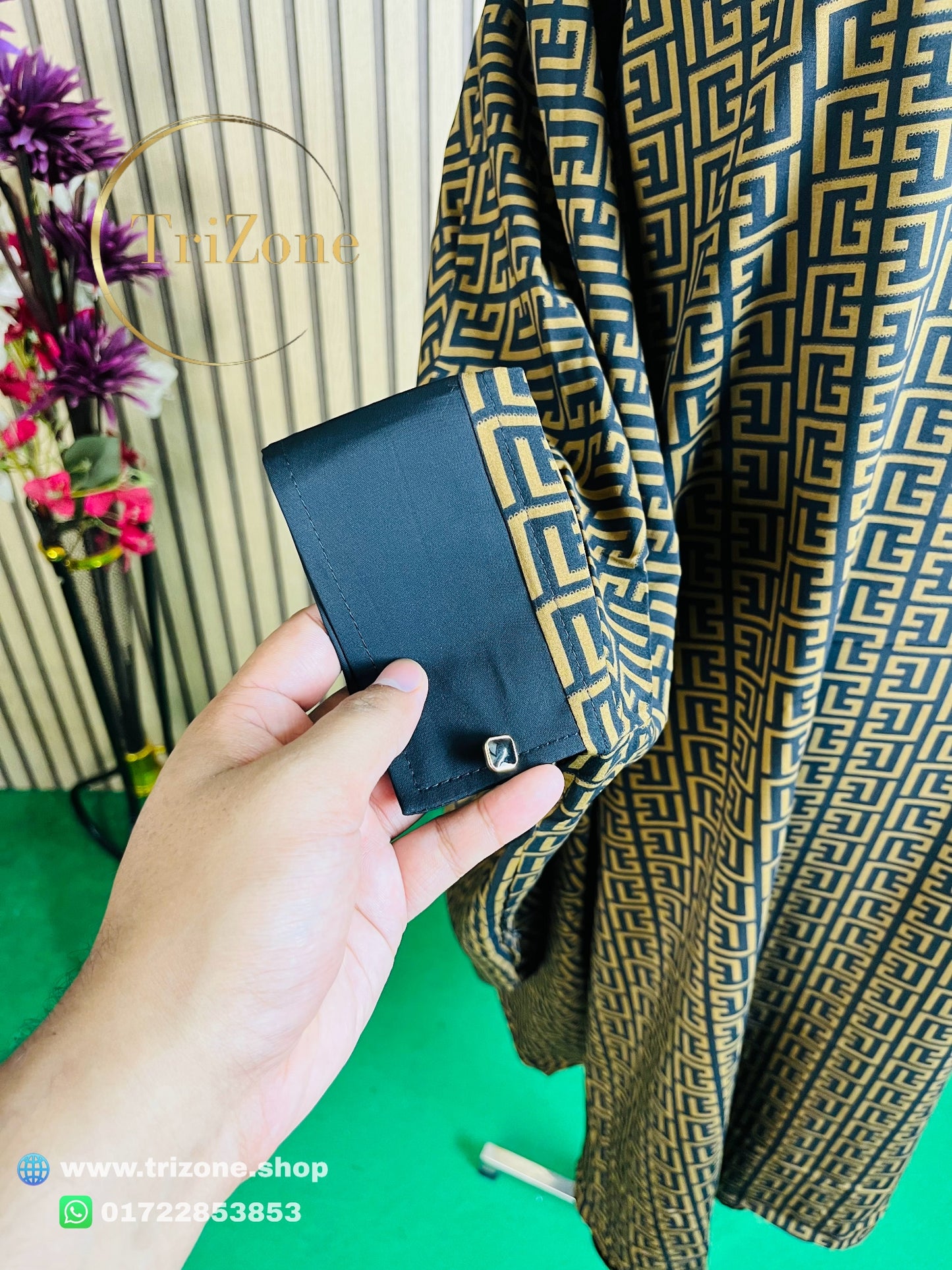 Black & Golden (শর্ট আবায়া)