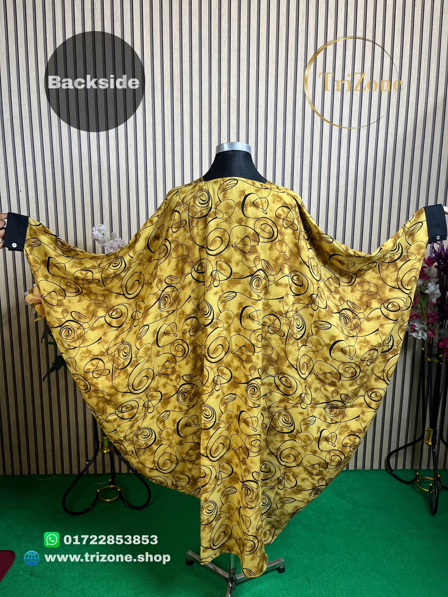 Deep Yellow (শর্ট আবায়া)