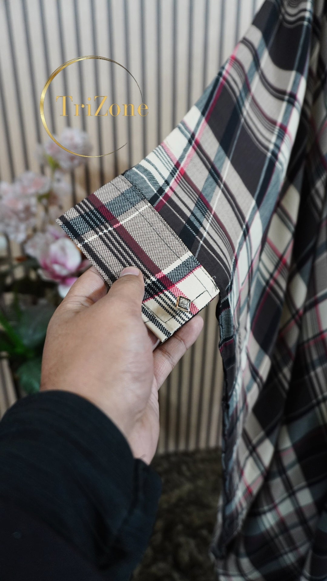 Chocolate Burberry- লং কাফতান আবায়া।