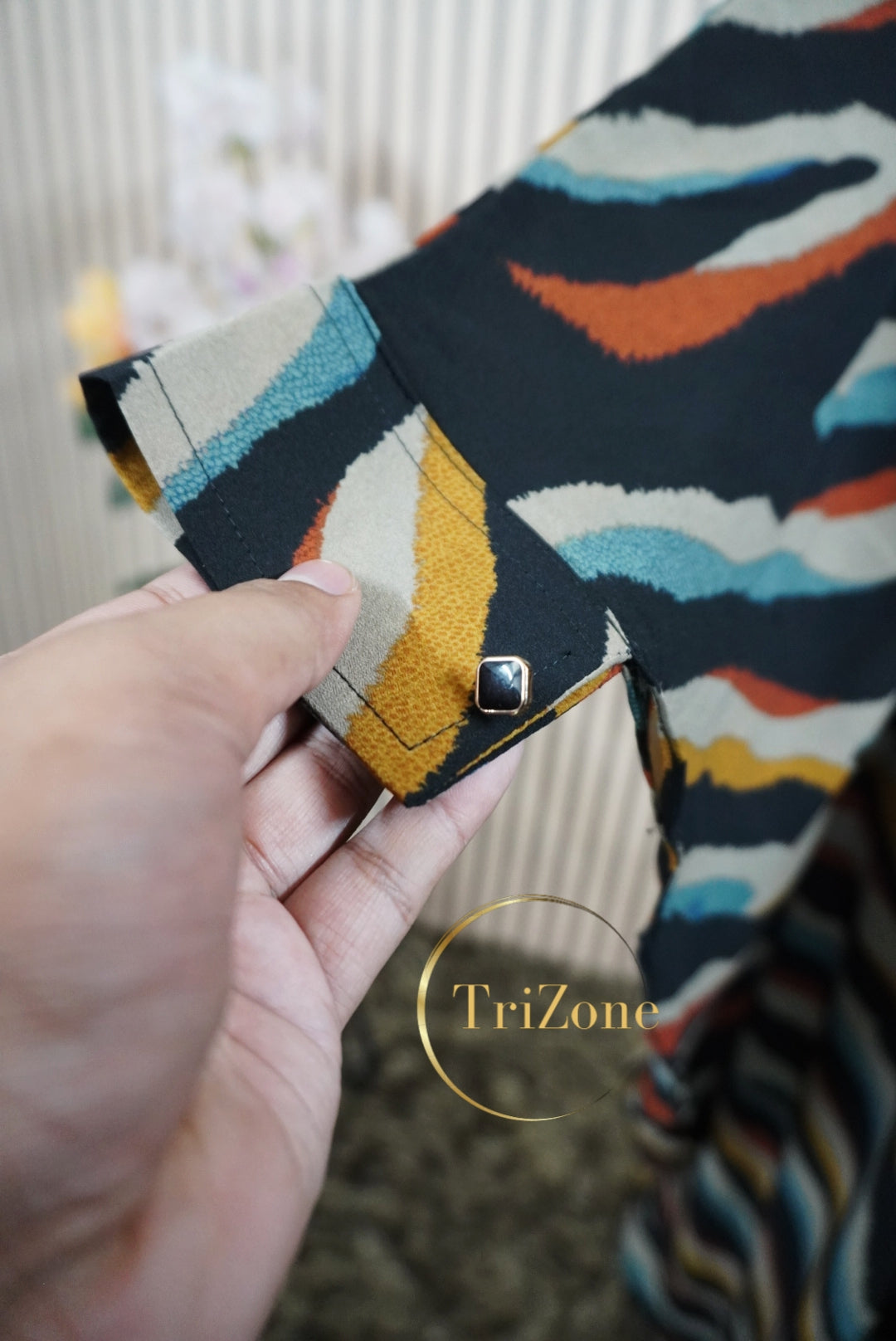 Colourful Zebra- প্রিন্টের লং কাফতান আবায়া।