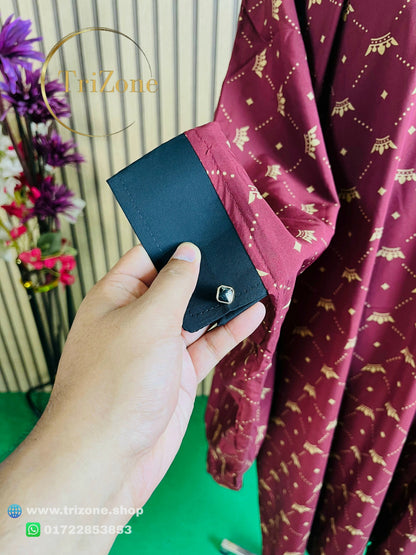 Maroon Crown (শর্ট আবায়া)