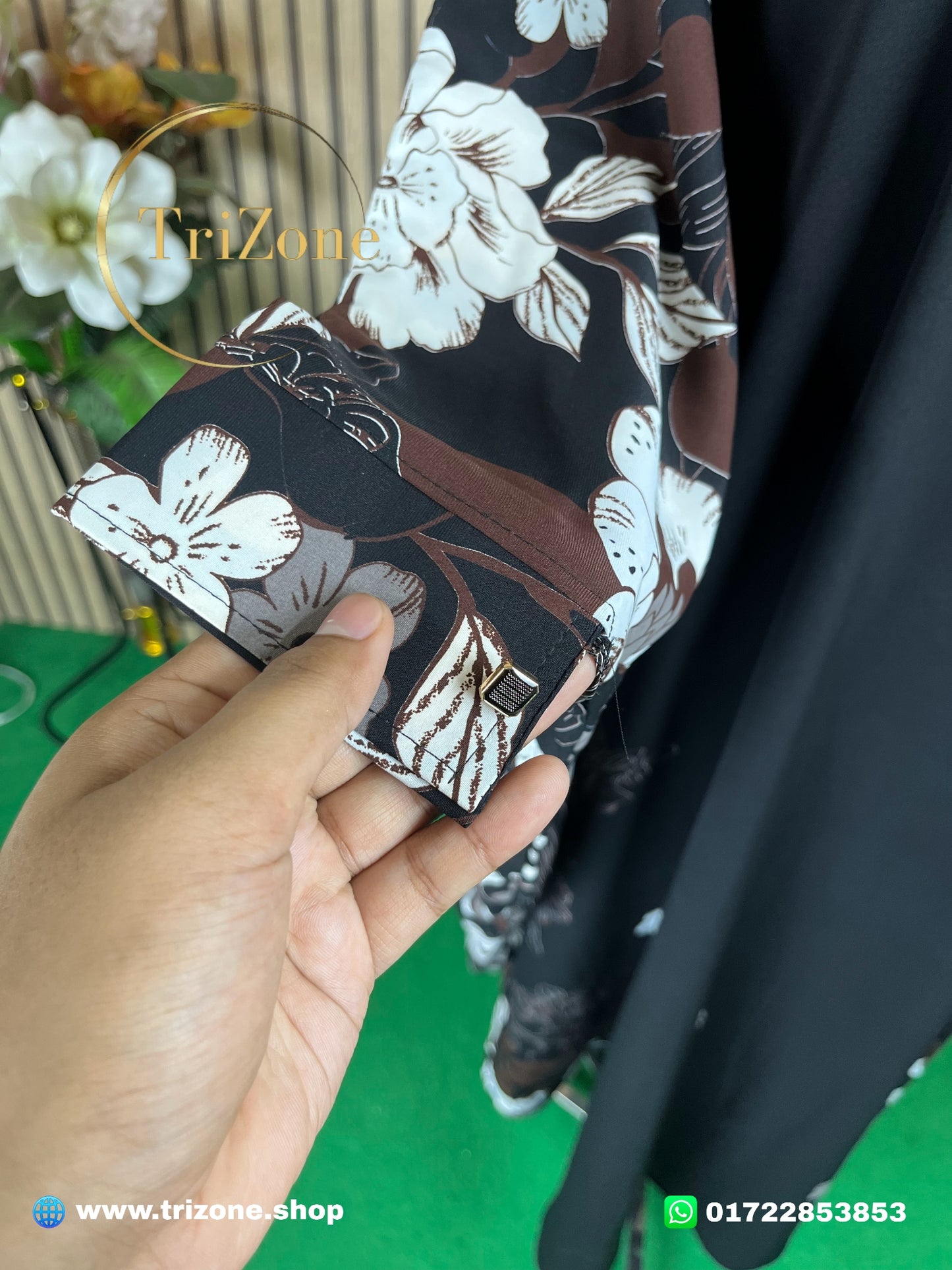 Black Sidework (লং কাফতান আবায়া)